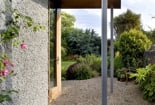 The rear garden