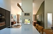 Feature Fireplace in Modern House Blackrock