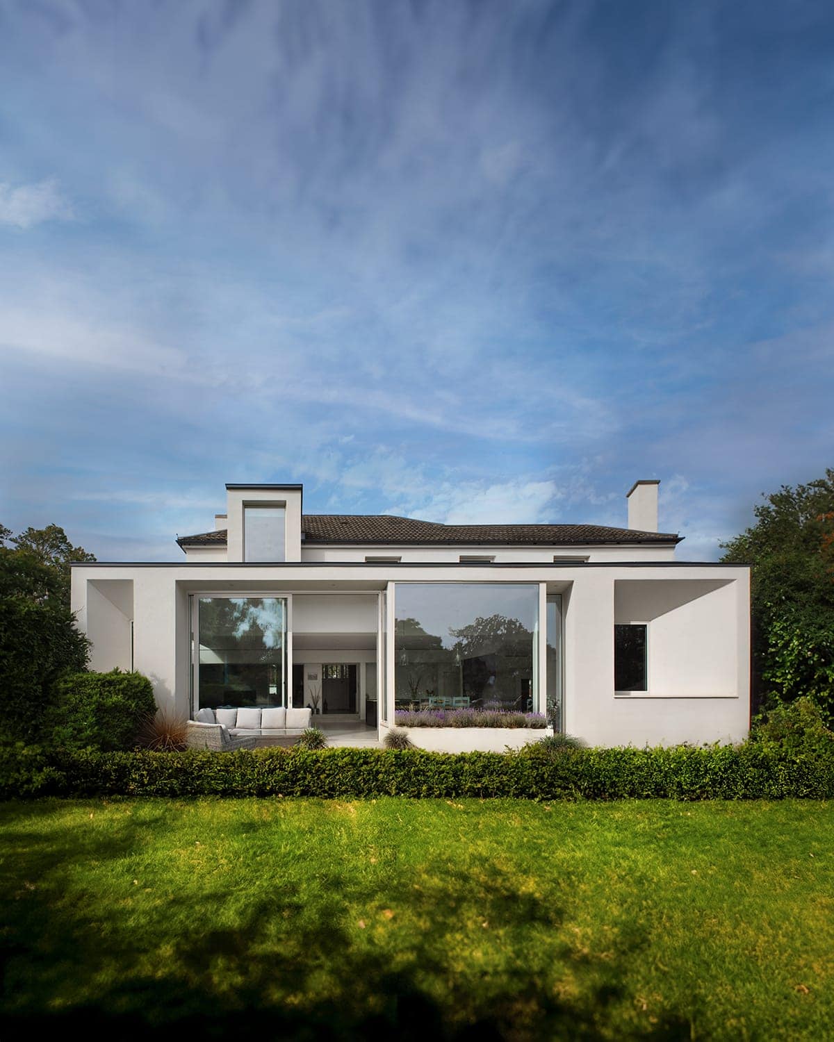 Modern Rear elevation