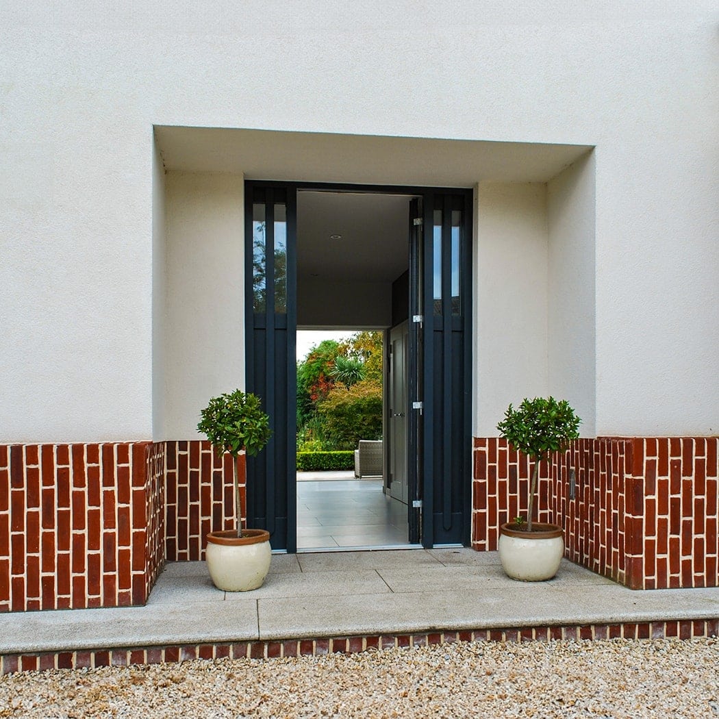 New hall door and entrance porch