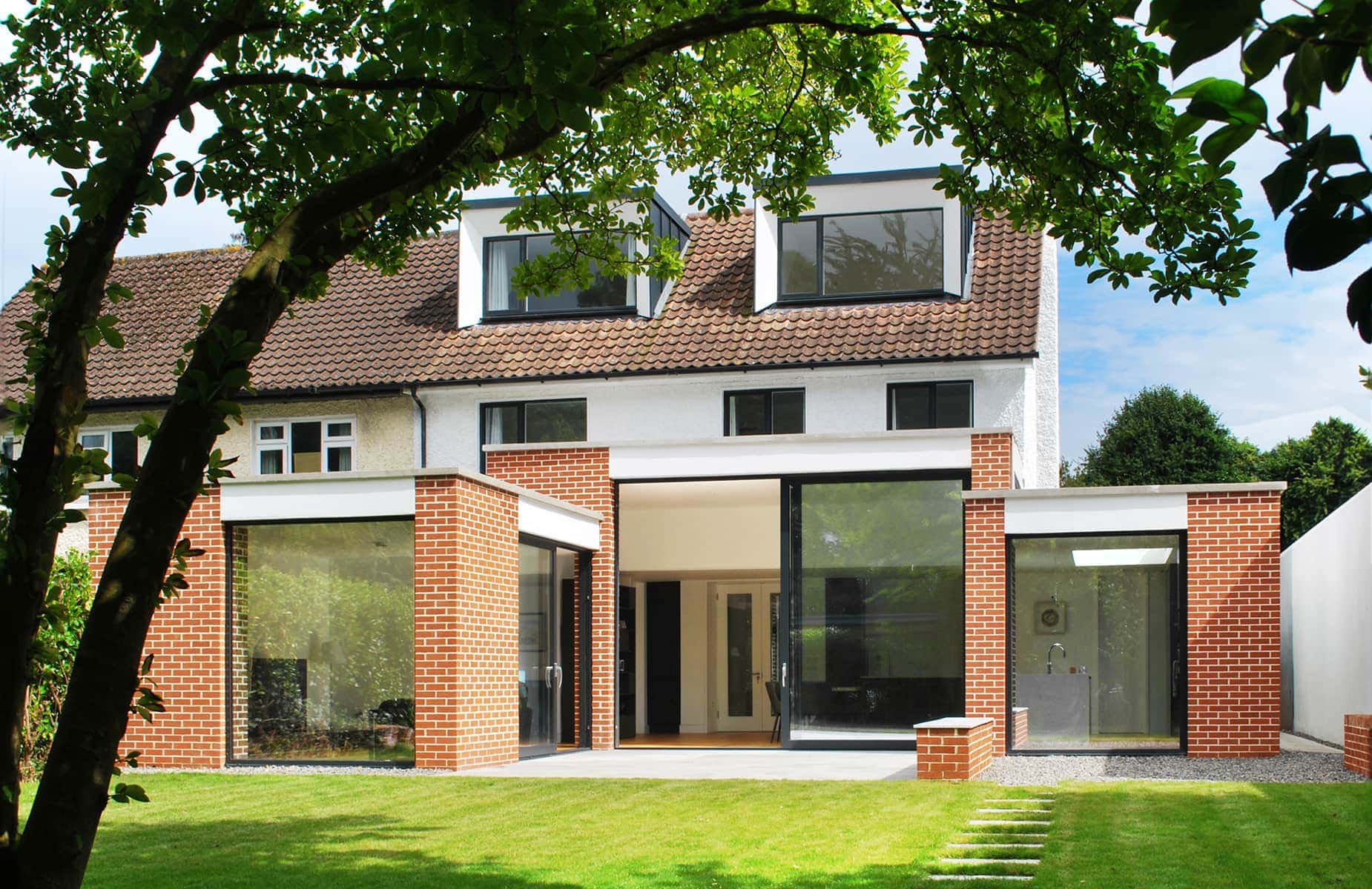 Rear Elevation of Extension in Malahide