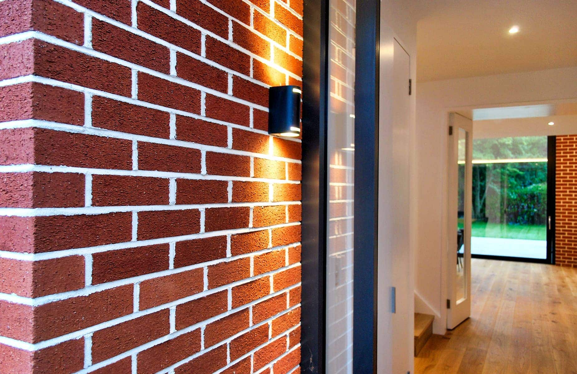 Reconfigured Modern Entrance - Malahide Conservation Transformation
