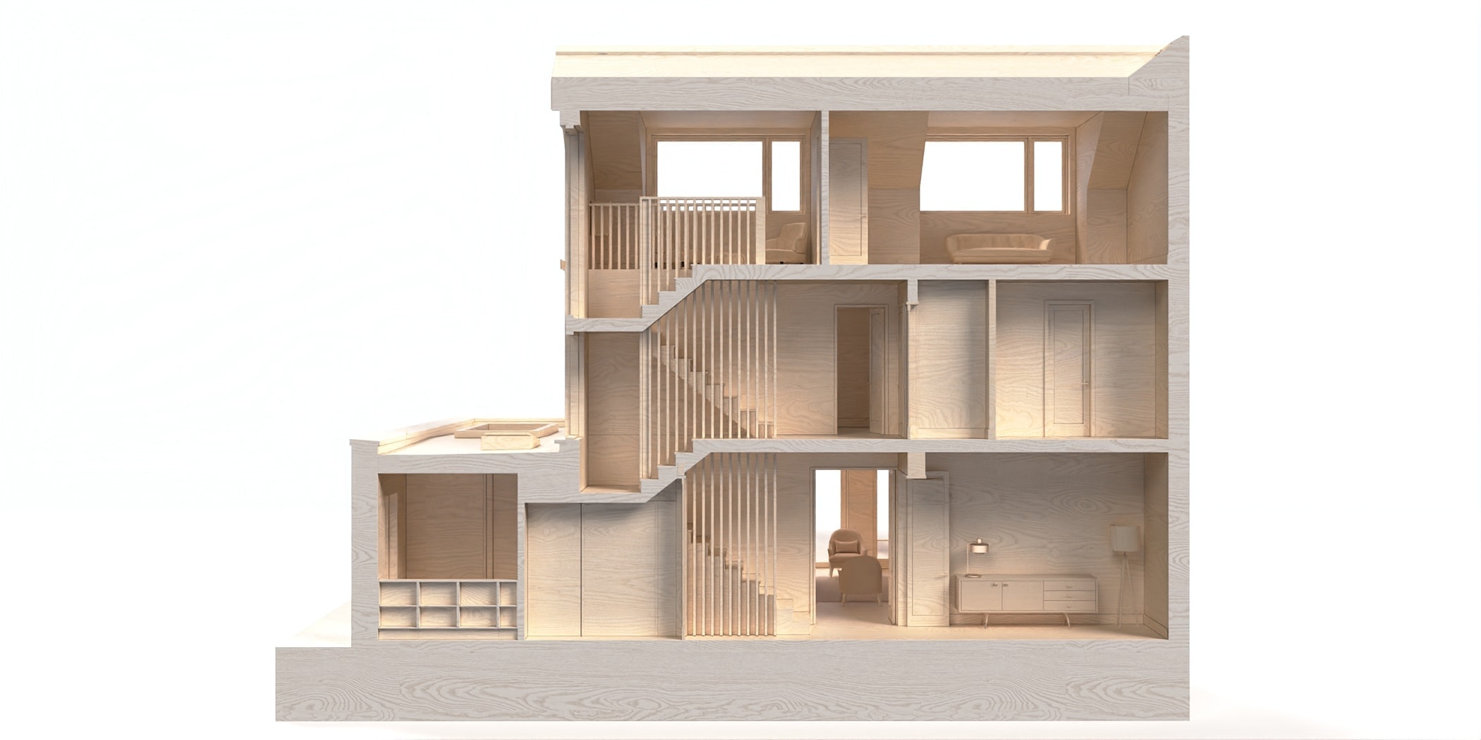 Reconfigured Circulation - Malahide Conservation Transformation