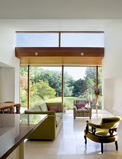 Architect-designed extension to period home in Dublin city
