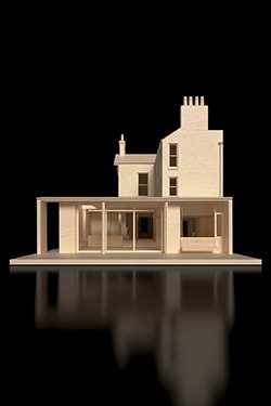 Extension to a nineteenth century Victorian house in Sandymount, Dublin