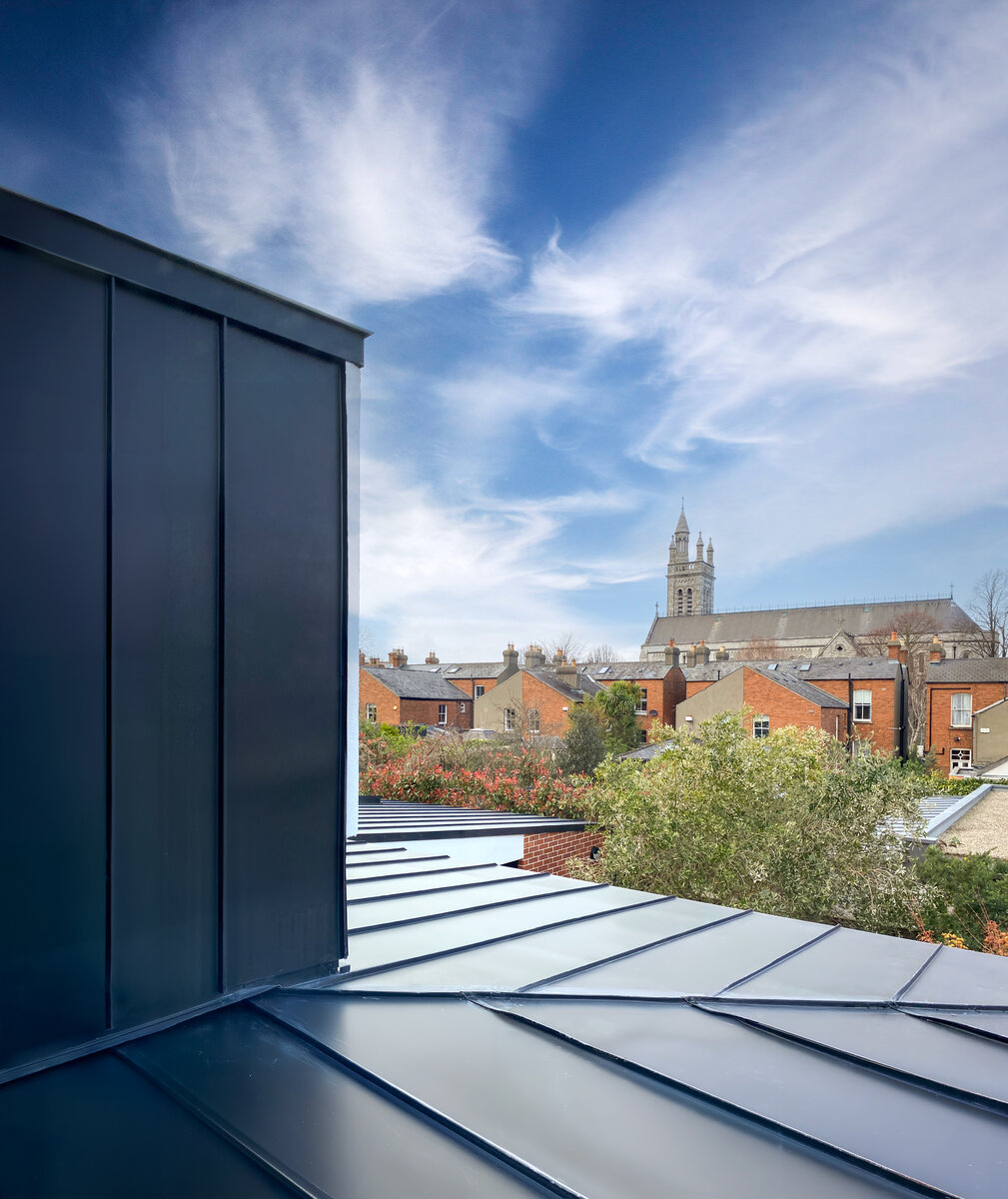 A view from the first floor looking over the Ranelagh roofscape