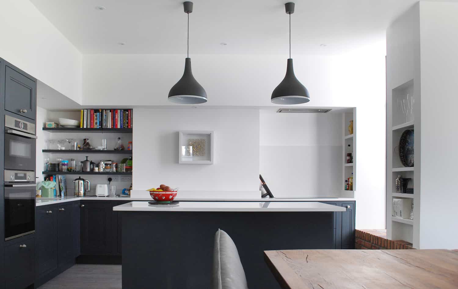 New modern kitchen with island in Sandymount
