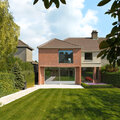 two storey brick extension to rear of Glenageary semi-detached house transformation