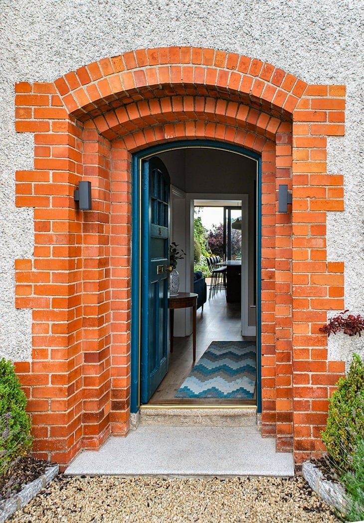 Vintage Original Hall Door Surround