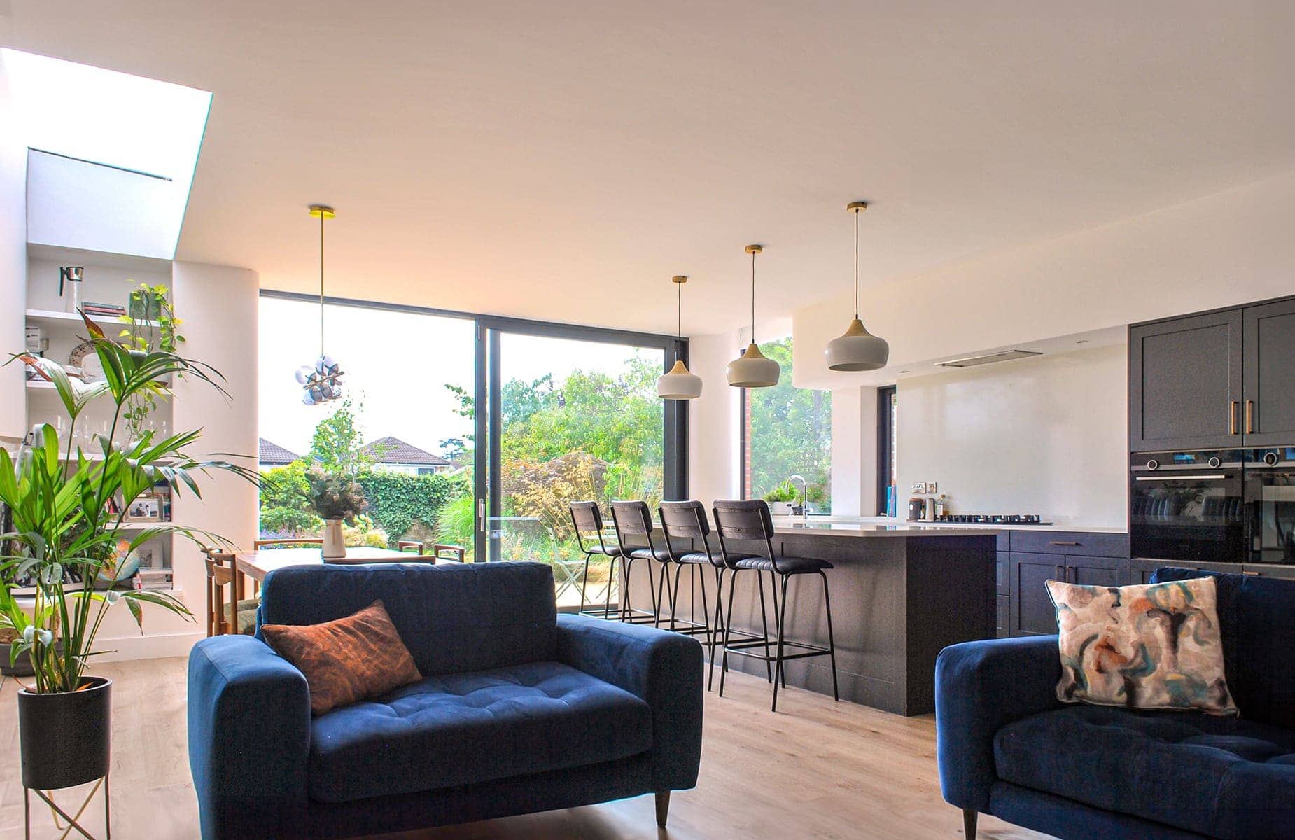 Modern Kitchen Living Dining Space