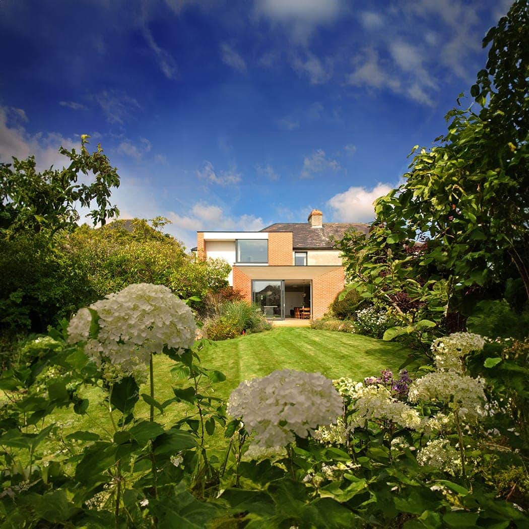 Serene Garden Elevation of Extension in South Dublin