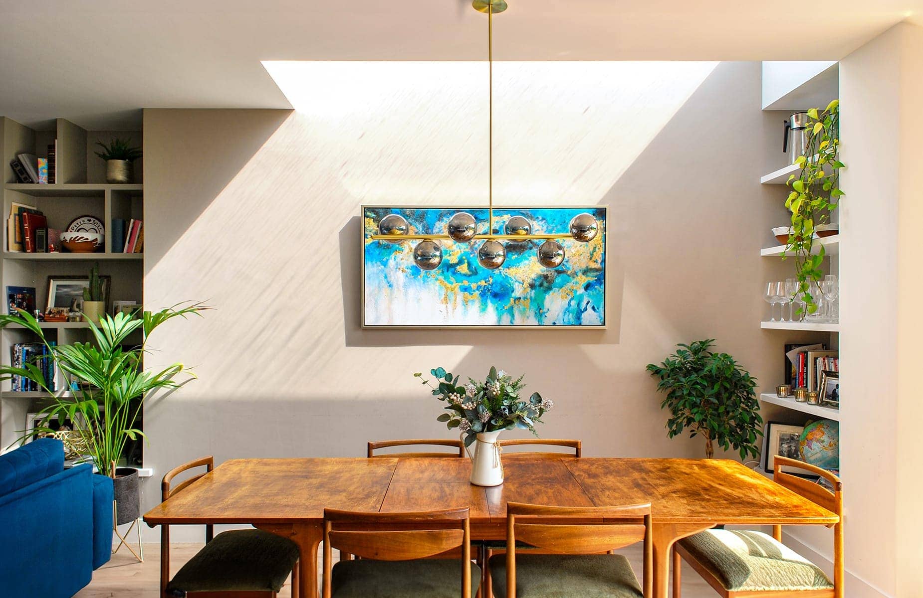 Dining Rooflight in new extension