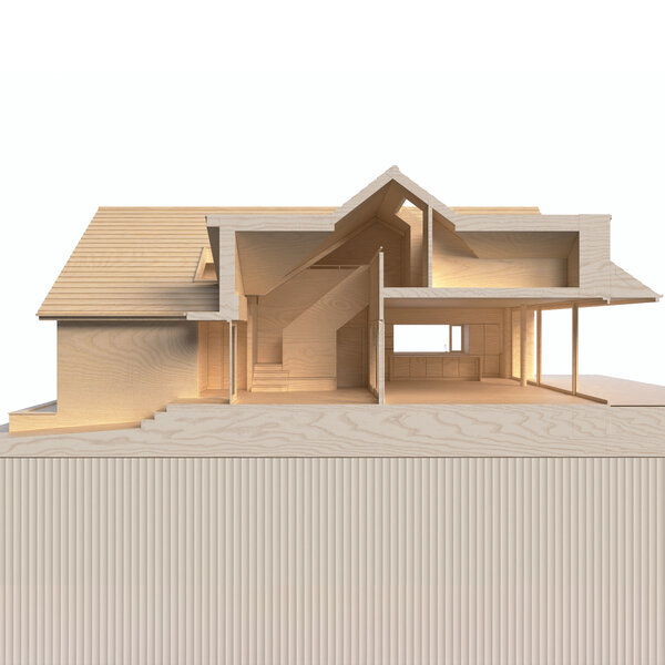 Reconstruction of a dormer bungalow in Ardilea, South Dublin