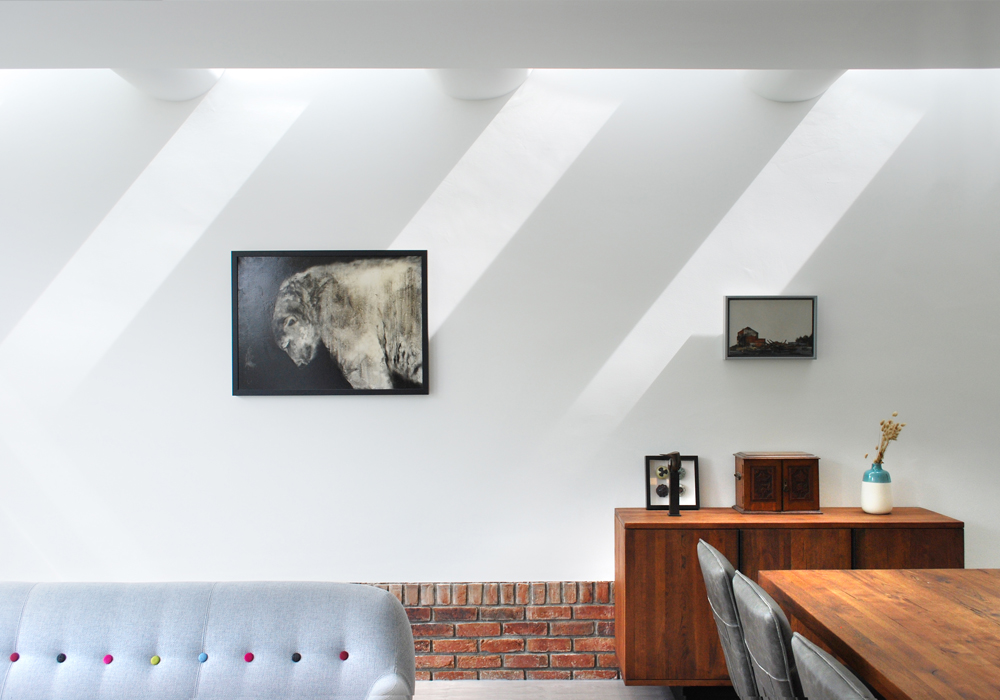 Using natural light as an architectural feature in Sandymount